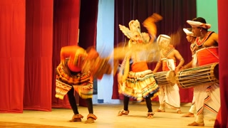 Lee keli natuma dance Kandyan Dancers Sri Lanka Stock Video Footage ...