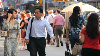 People Walking in NYC 5 Stock Video Footage - VideoBlocks