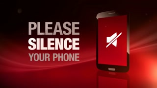 Silence Your Phone Please Motion Background - VideoBlocks