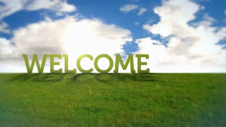 Welcome Scenery Motion Background - VideoBlocks